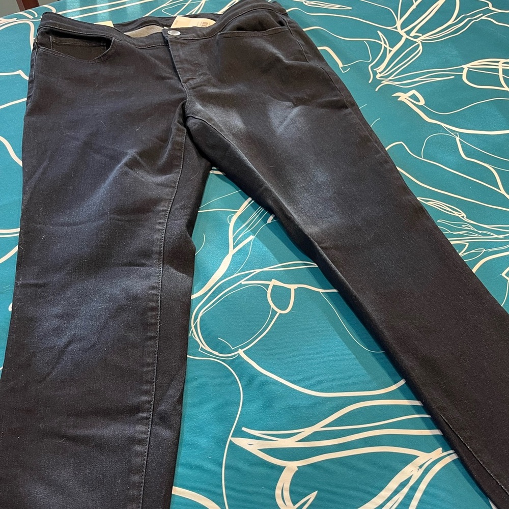 J. Jill denim leggings, size 8